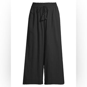 Change of Scenery ‘Brooke’ Wide-Leg Cotton Drawstring Pants - XS/S
